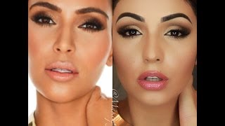 Maquillaje inspirado en kim Kardashian/Como maquillarse como kim kardashian