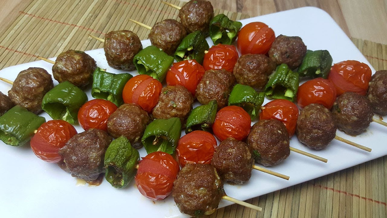 Fırında şiş köfte tarifi / Yemek Tarifleri