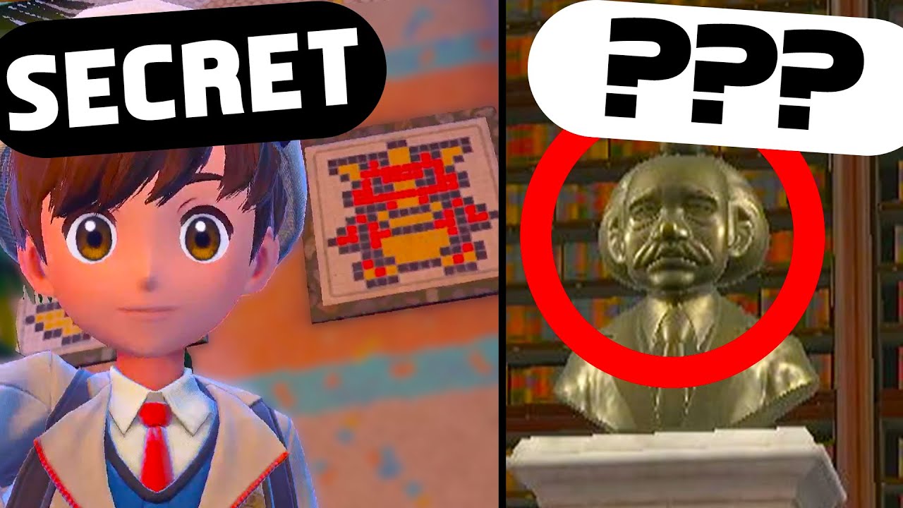 20 OBSCURE SECRETS &amp; EASTER EGGS in Pokemon Scarlet and Violet - YouTube