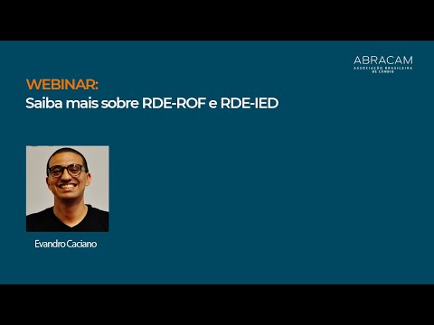 Saiba mais sobre RDE-ROF e RDE-IED