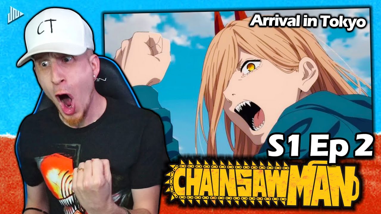 CHAINSAW MAN - EP 1, 2 e 3 #react 