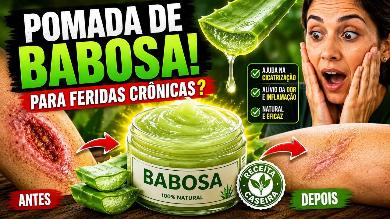 Como fazer pomada de Babosa para feridas crônicas? - YouTube