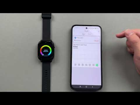 Awei H29 Kids Smart Watch-How to Set Up the Pedometer