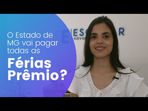 Estado de MG vai pagar todas as Férias Prêmio?