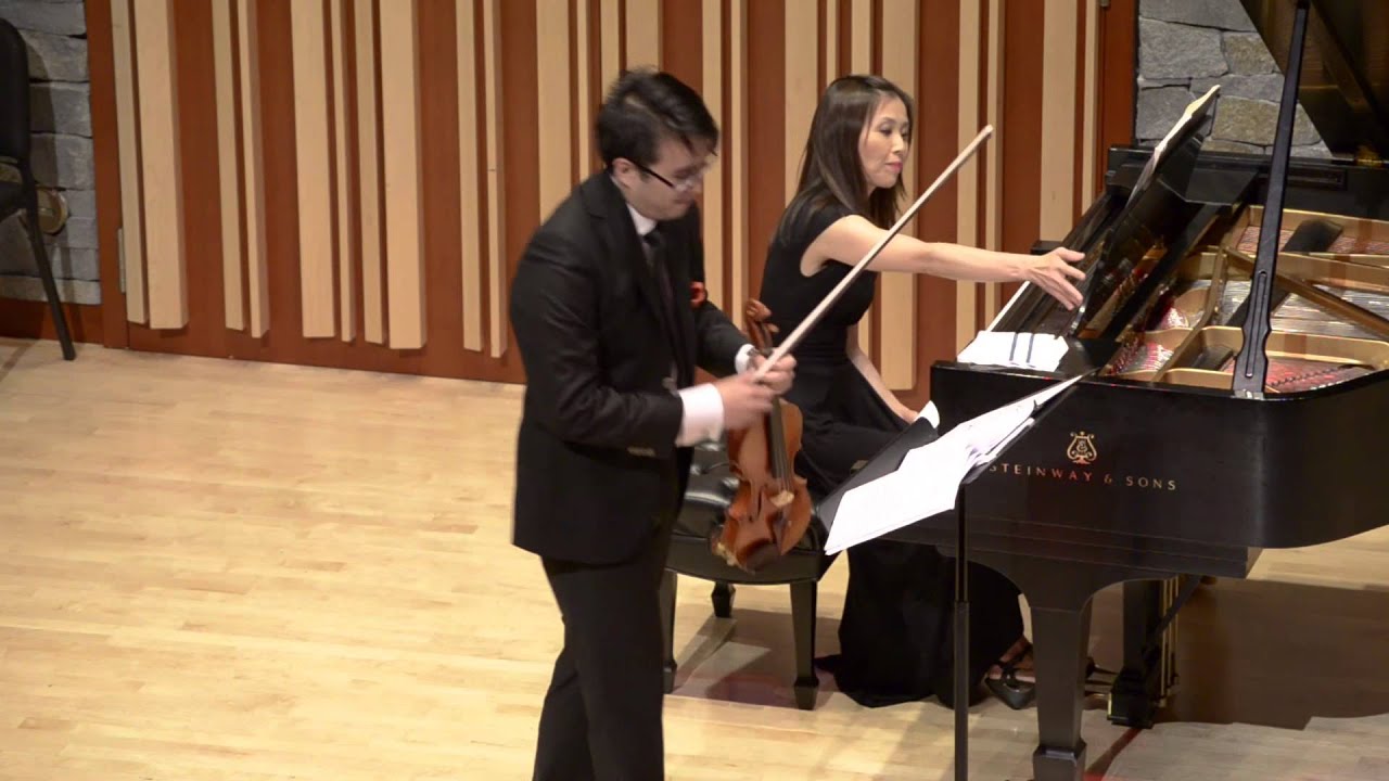 Wolfgang Amadeus Mozart - Violin Sonata in E Minor - Ewald Cheung and Chiharu Iinuma