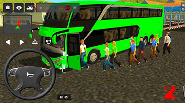 Indonesia Coach bus driving | Euro bus simulator 2025 Android gameplay #game 1