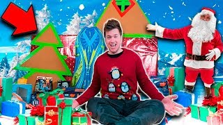 CHRISTMAS IS CANCELLED!? Saving Christmas Box Fort Present Workshop