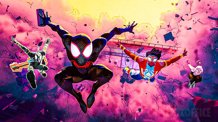 The Spider-Men save Mumbattan | Spider-Man: Across the Spider-Verse | CLIP