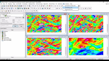 Calculate Source Parameter Imaging (SPI) using Oasis Montaj