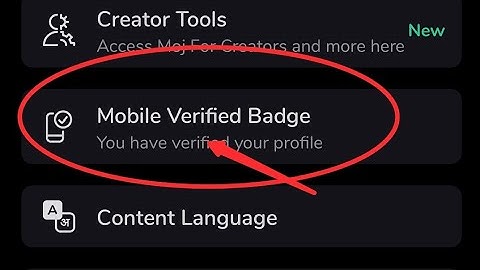 How to get mobile verification badge in moj app, Moj app me verification badge kaise le