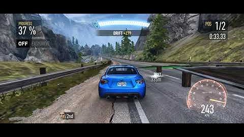 NFS No Limits Racing against Slayer
