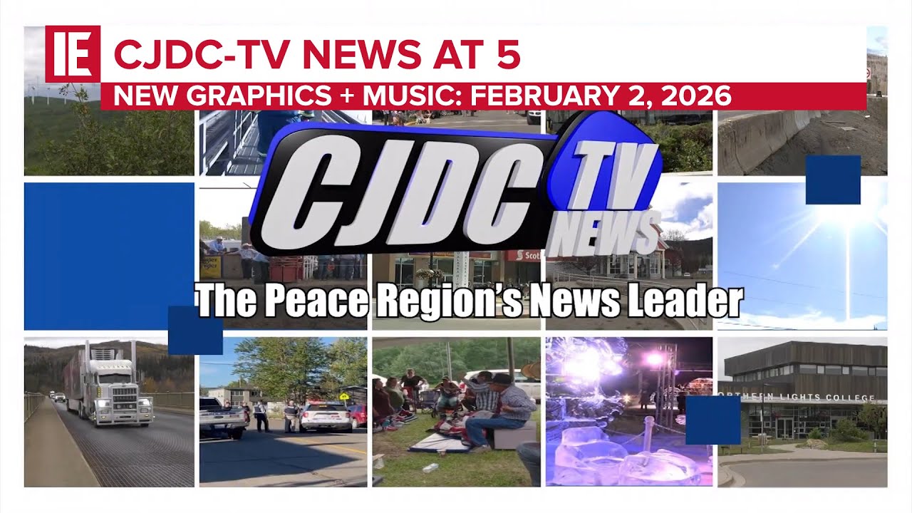 CJDC-TV News at 5 - [New Graphics + Music] Open: February 2, 2026 - YouTube