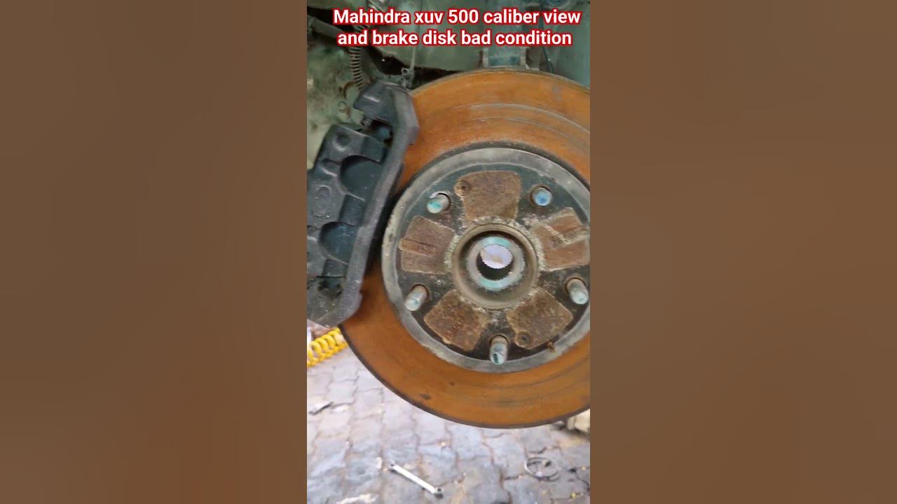 mahindra-xuv-500-brake-caliber-view-and-brake-disk-brake-disk