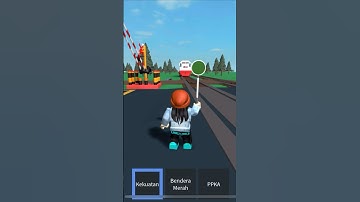 KERETA API MENABRAK TANGAN PENJAGA JPL #keretaapi #keretaapiindonesia #kereta #roblox #robloxshorts