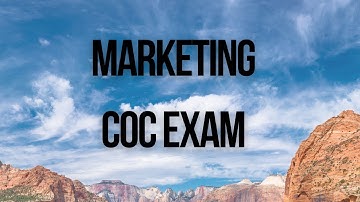Marketing Level 2,3 and 4COC part 2 written exam Ethiopia