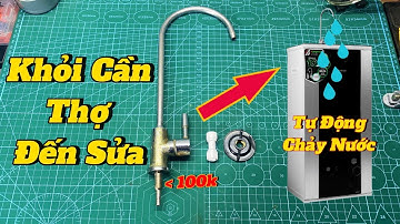 INSTRUCTIES VOOR HET VERVANGEN VAN EEN KRAAN VOOR EEN WATERFILTER THUIS, HET REPAREREN VAN EEN AU...