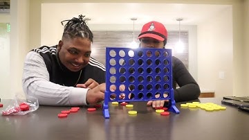 BlindFolded Connect Four (Hard Asf) 🤣😂