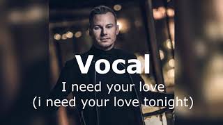 (Vocal) I Need Your Love (i need your love tonight) - Magnus Carlsson