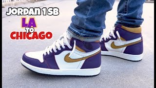 Jordan 1 LA to Chicago On Foot!! - YouTube