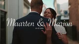 Maarten & Marion | ME Visuals bruiloft films