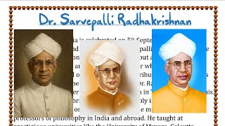 📚👨🏫Dr. Sarvepalli Radhakrishnan | Teacher, Philosopher & Former President of India | Typiing Teach