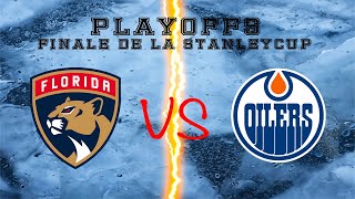 NHL : Finale de la StanleyCup Panthers vs Oilers