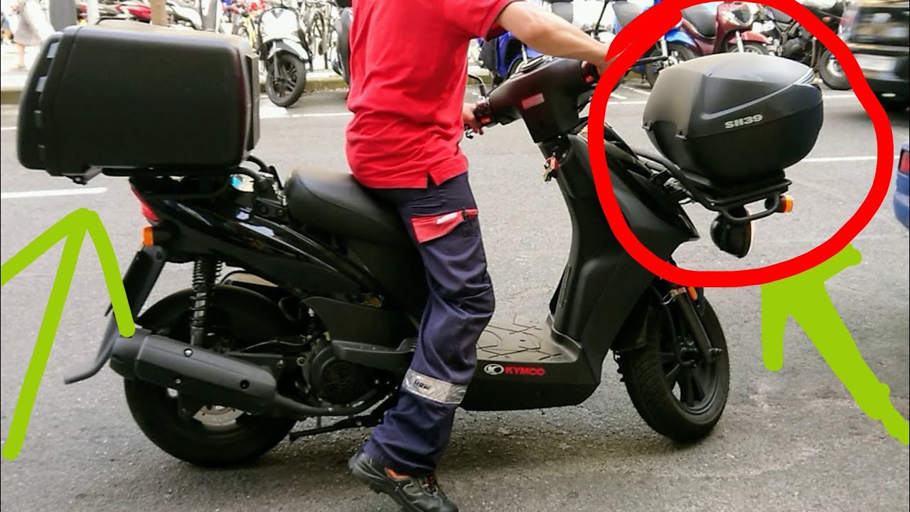 ACCESO RAPIDO Y DESCONECTADOR DE BATERIA EN SCOOTER KYMCO 300 GINESSOT 