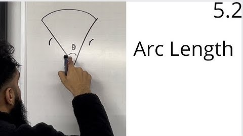 Edexcel A Level Maths: 5.2 Arc Length