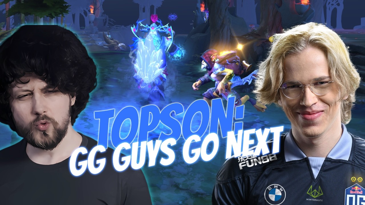 Topson was not happy... BRISTLEBACK CARRY Patch 7.40c