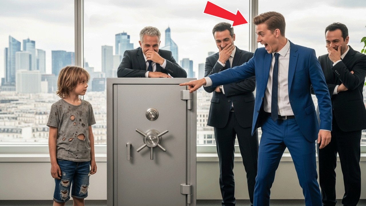 JE TE DONNE 100 MILLIONS SI TU OUVRES LE COFFRE » — LE MILLIONNAIRE RIT, MAIS L’ENFANT LE SURPREND