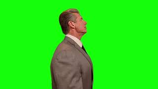 Vince McMahon good evening green screen