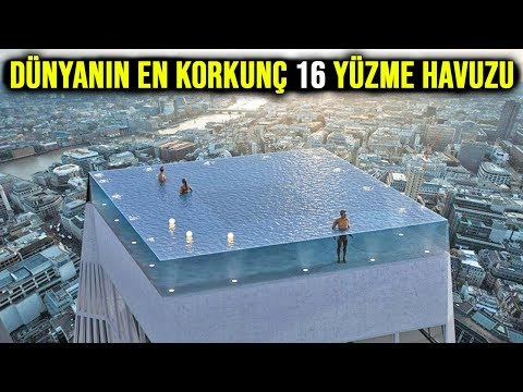 Dünyanın En Korkunç 16 Yüzme Havuzu - Burada Yüzebilir misin?