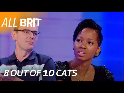 Sean Lock Tells Jamelia About The Pope S Grand Entrance Plans 8 Out Of 10 Cats UK S10 E03 All Brit