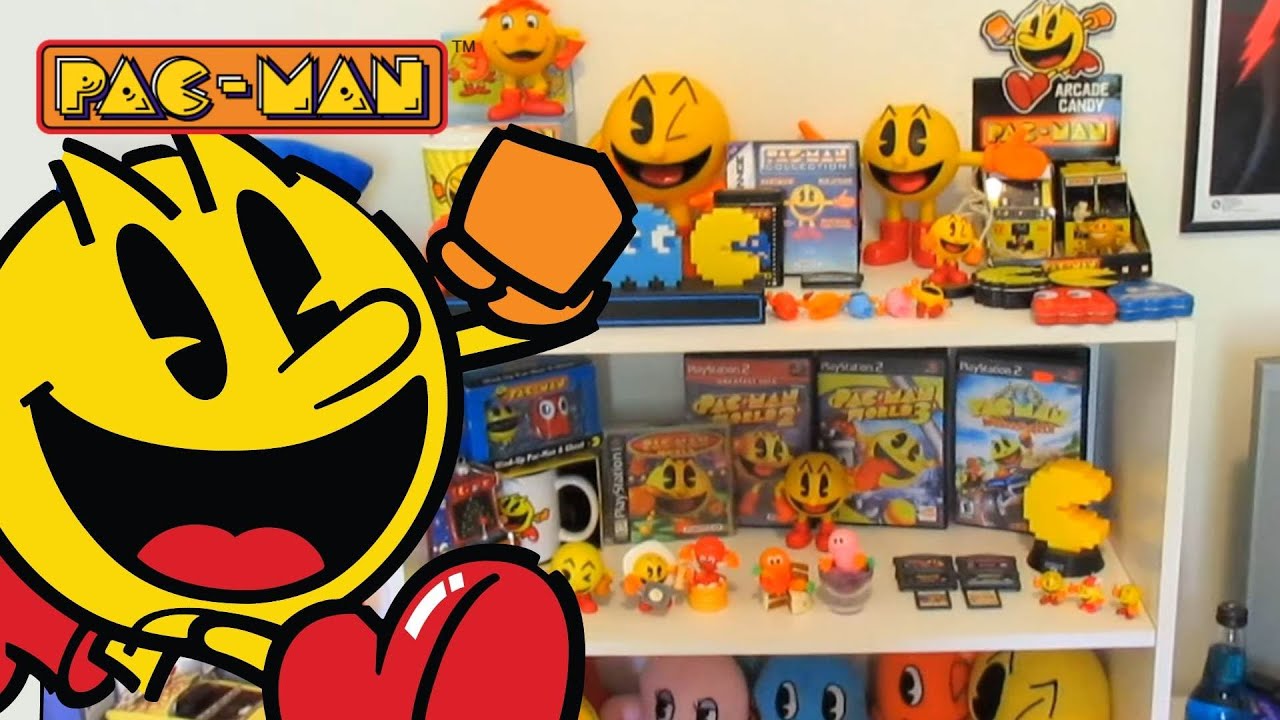 激レア！　パックメン(pac men) RARE Pac-Man Merchandise Collection - YouTube