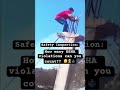 Worker Is Breaking All Of OSHA S Rules Jjsafetyllc Safetyfirst Safetyfails Worker Is Breaking All Of OSHA S Rules Jjsafetyllc Safetyfirst Safetyfails