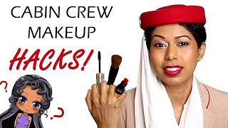 Emirates Cabin Crew Skincare, Makeup, Hair; FULL ROUTINE |Emirates Crew Diaries