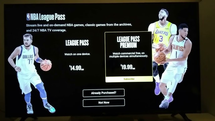 NBA, TV App, Roku Channel Store