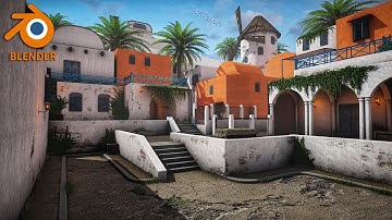 Made with Blender - 3D Environment - Timelapse