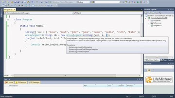The ArraySegment Struct in C#