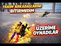 👉 Takım Arkadaşlarını Bitirmedim… Üstüme Oynadılar 😳 | PUBG Mobile
