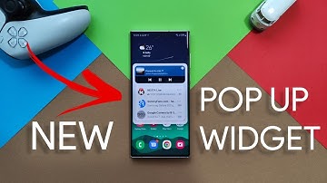 Samsung`s new POP UP Widget - It`s COOL!