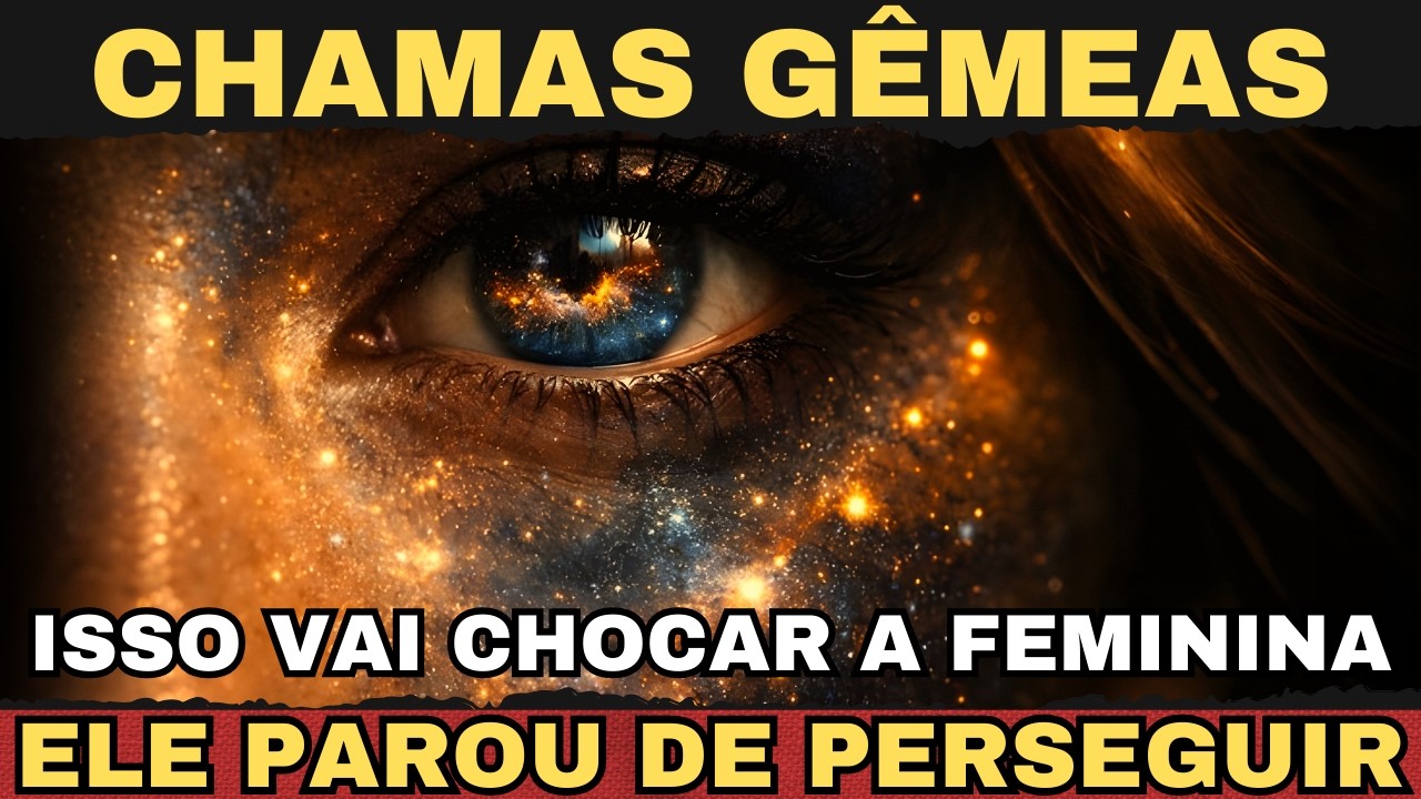 ⚠️ CHAMAS GÊMEAS — O MASCULINO DIVINO PAROU DE PERSEGUIR. ISSO VAI CHOCAR O FEMININO DIVINO. ⚠️