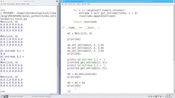 aula 03 matriz parte 29 3 5 7 get linha testes