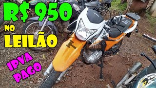 MOTO DE LEILAO VALE A PENA ? TEM COMO LEGALIZAR ?