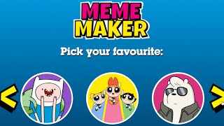 We Bare Bears: Meme Maker - Grizz is Easily Triggered (CN Games) We Bare Bears: Meme Maker - Grizz is Easily Triggered (CN Games)