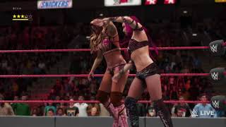 Wwe 2K18 Womens Action Sasha Banks Vs Alicia Fox