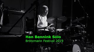 Brötzmann Festival 2019 - 8 - Han Bennink Solo