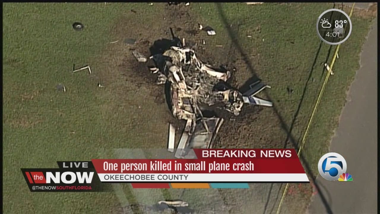 One person killed in small plane crash - YouTube