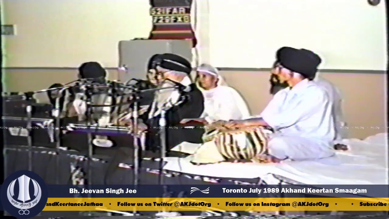 011 Toronto July 1989 Raensabaayee Keertan - Bhai Jeevan Singh Jee