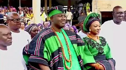 MASSIVE CROWDS WELCOME GREAT ALAAFIN OYO OBA ABIMBOLA AKEEM OWOADE @ OYO BAPTIST CONFERENCE 2025